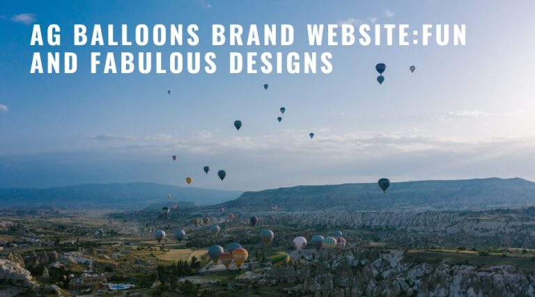 ag balloons brand website