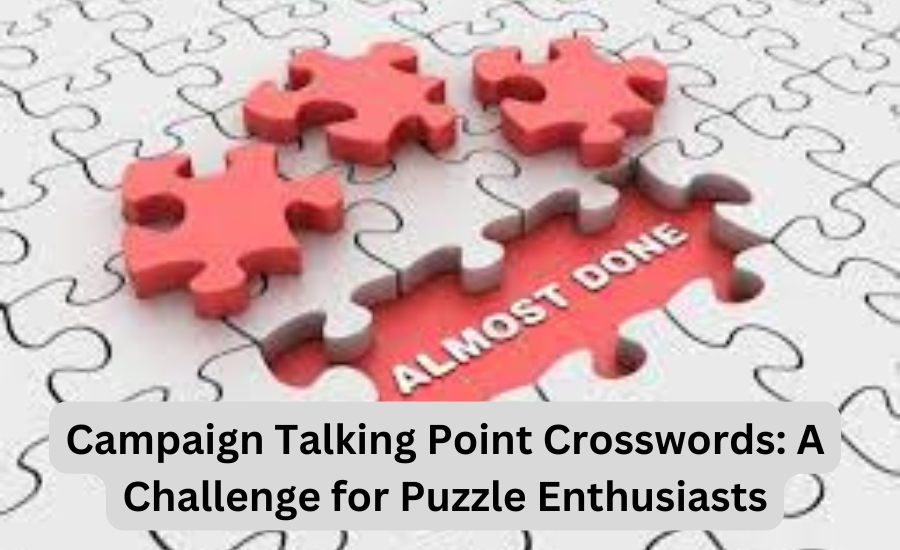 campaign talking point crossword