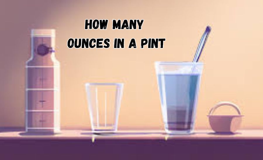 how many ounces in a pint