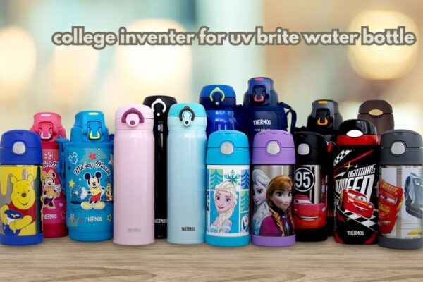 college inventer for uv brite water bottle