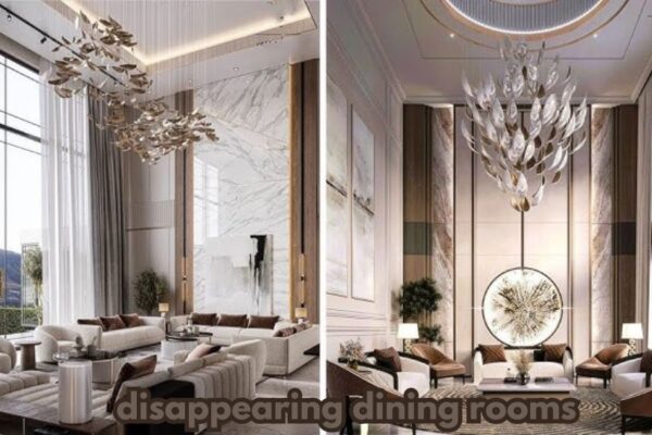 disappearing dining rooms