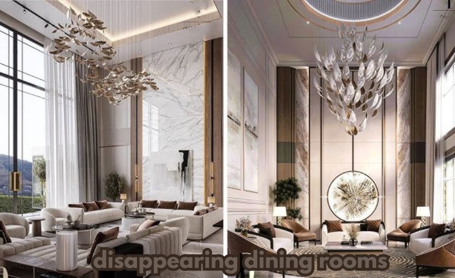 disappearing dining rooms